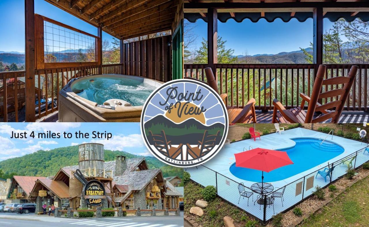 Spacious Smokies Cabin - Hot Tub With Mountain Views Gatlinburg Dış mekan fotoğraf